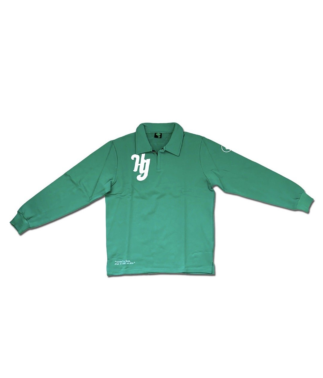 Green "HG" Zip Rugby